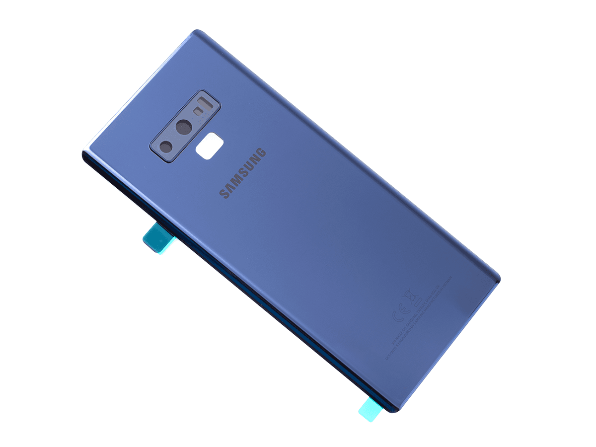 Oryginalna Klapka baterii Samsung SM-N960 Galaxy Note 9 - niebieska (ocean blue) - (Demontaż) Grade A
