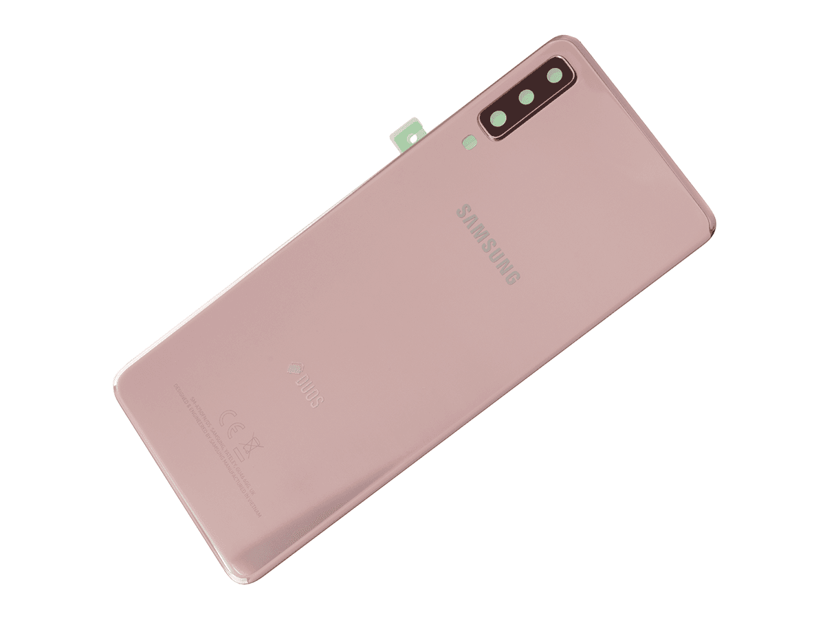 Original Battery cover Samsung SM-A750 Galaxy A7 (2018) - gold (Dissambly)