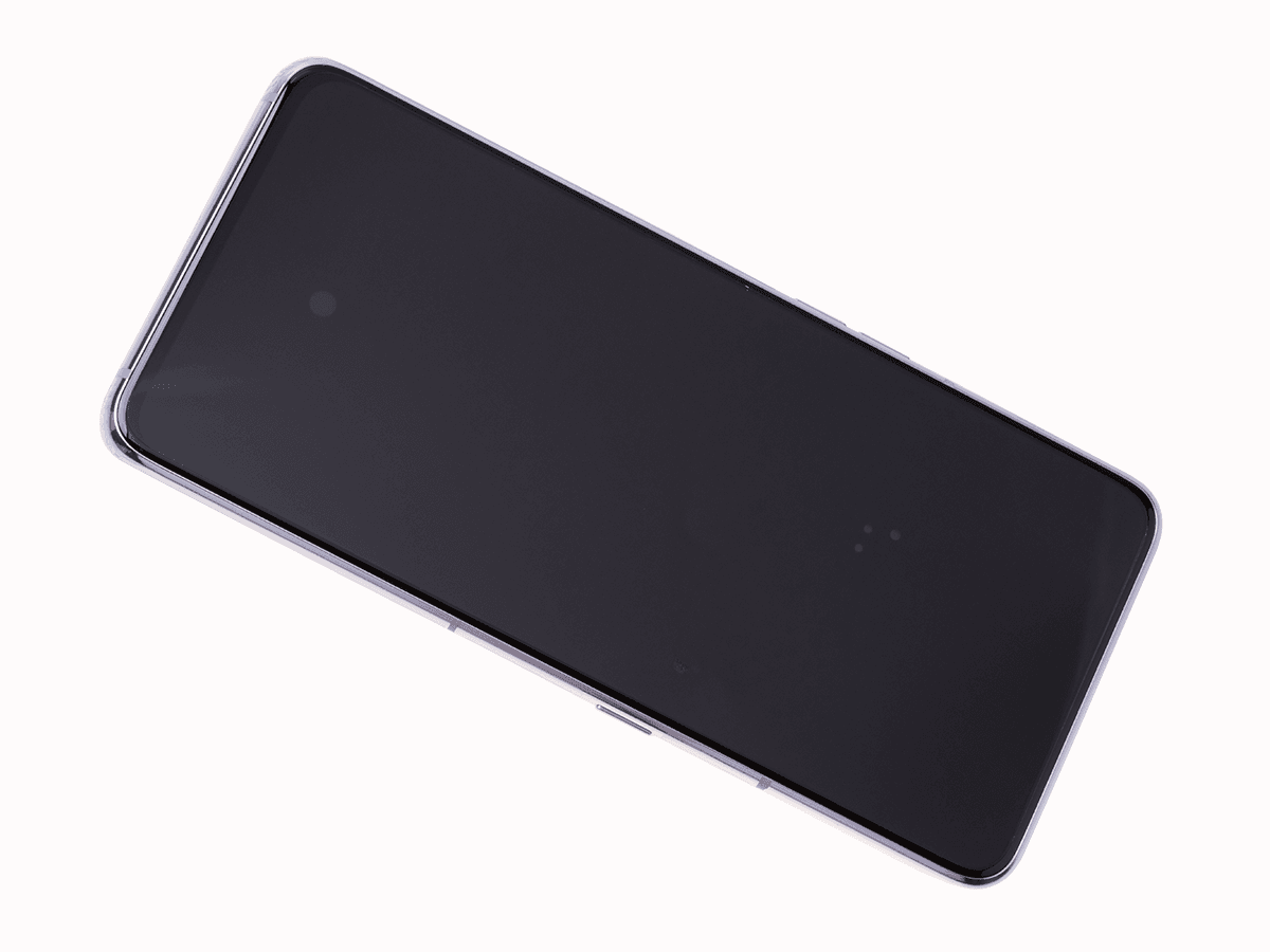 ORYGINALNY Wyświetlacz LCD + ekran dotykowy Samsung SM-A805 Galaxy A80 - srebrny