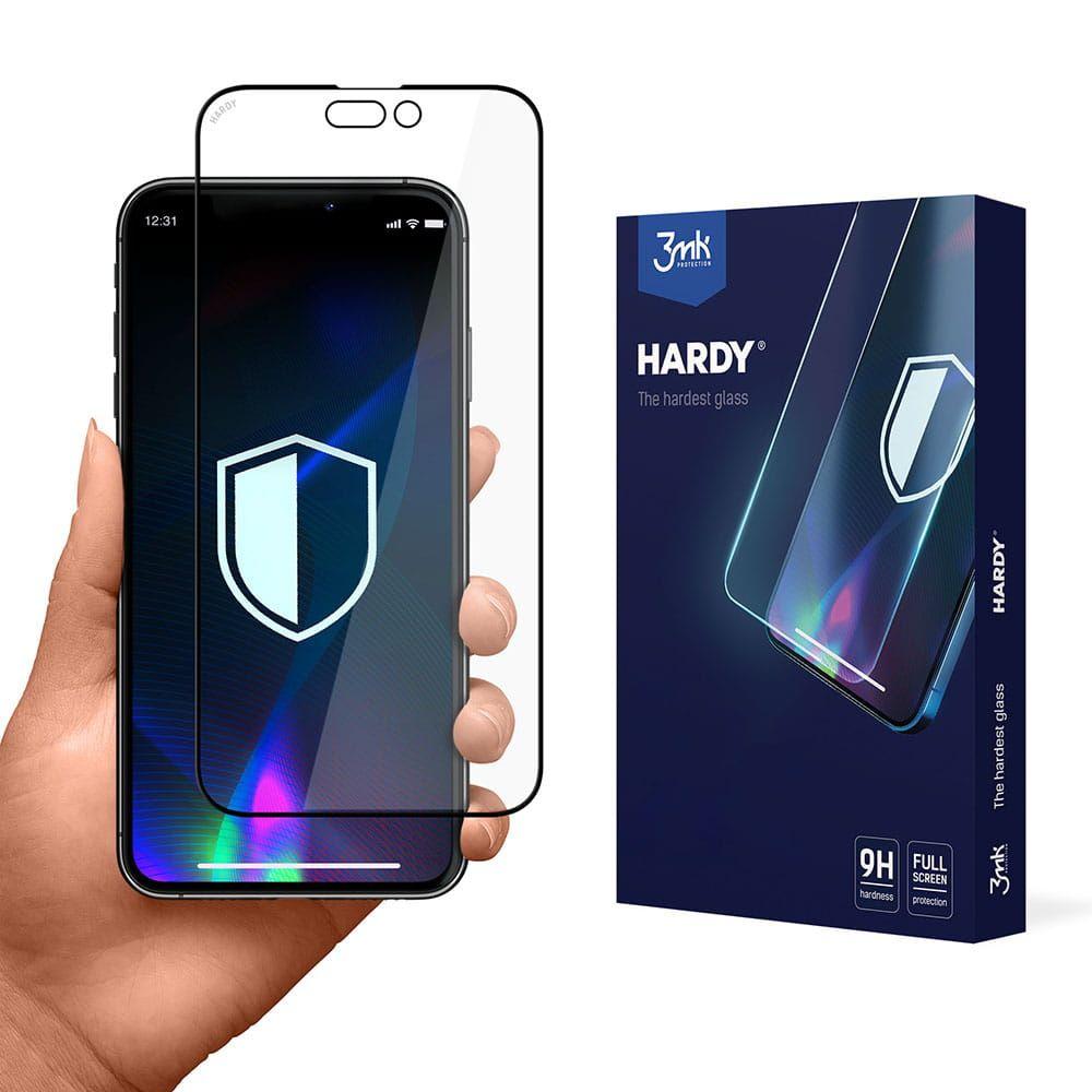 3mk Hardy - Super twarde szkło hartowane do iPhone 14 Pro Max