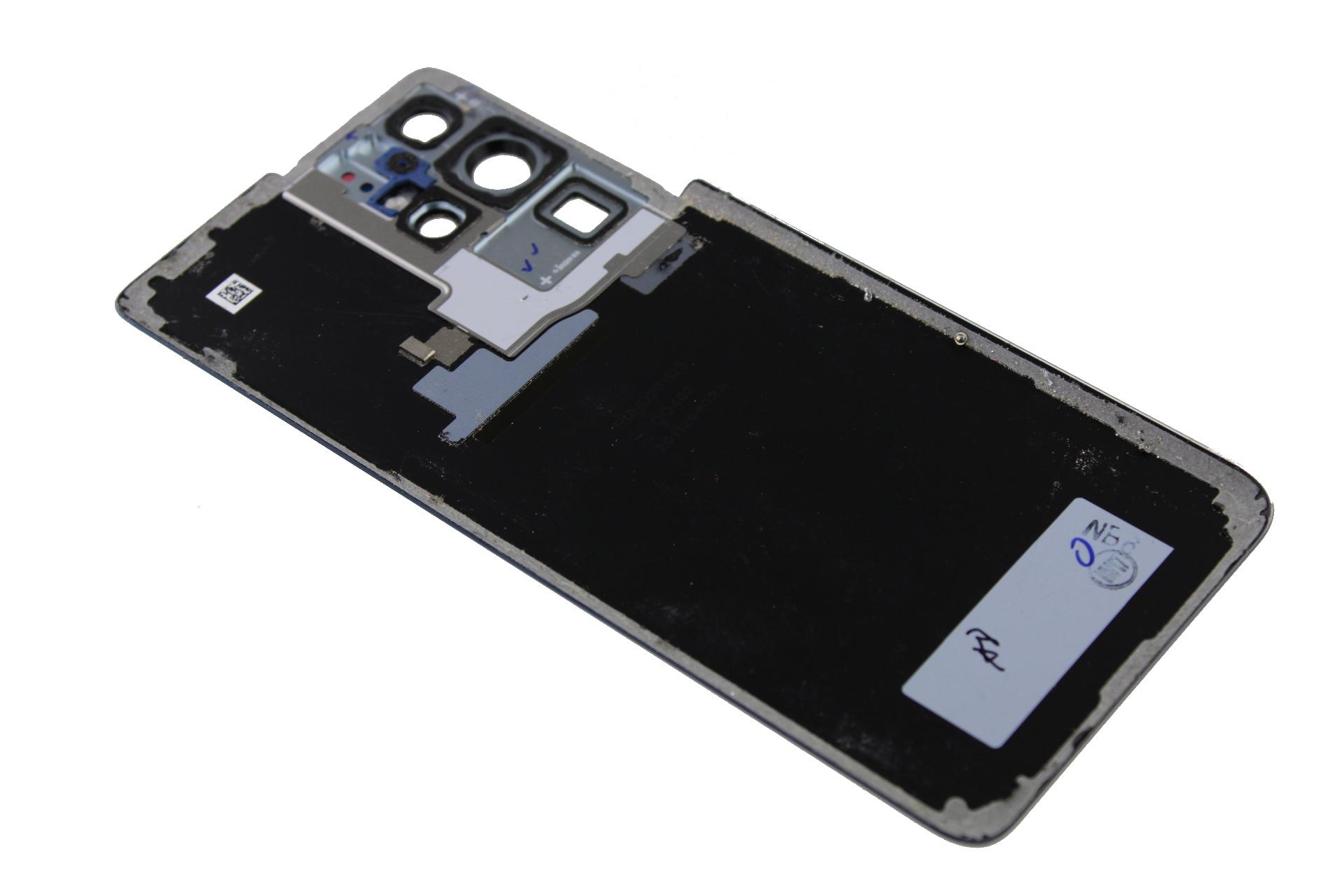Oryginalna Klapka baterii Samsung SM-G998 Galaxy S21 Ultra - srebrna (Demontaż) Grade A