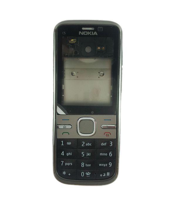 Housing (cover) Nokia C5-00 silver