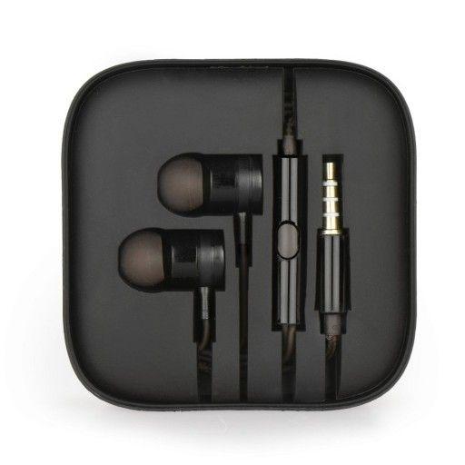 In-ear wired headphones - black