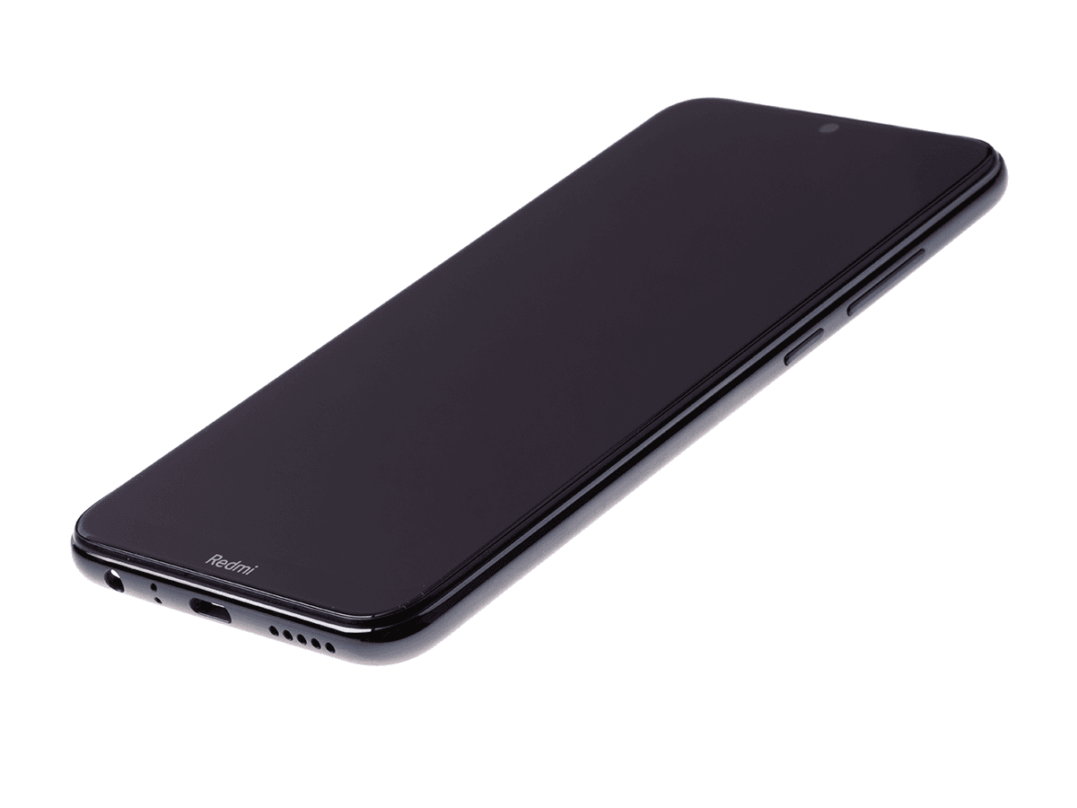 Oryginalny Wyświetlacz LCD + Ekran Dotykowy Xiaomi Redmi Note 8T - Tarnish / czarny (Wymieniona szyba)