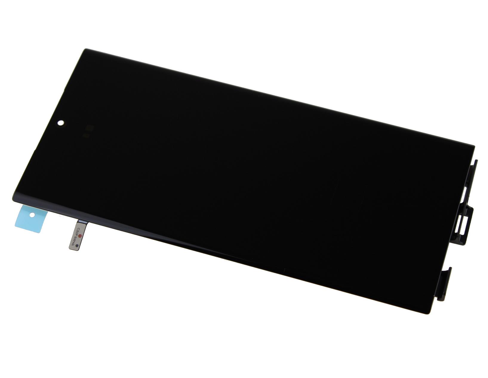 Oryginalny Wyświetlacz LCD + Ekran dotykowy Samsung SM-S918 Galaxy S23 Ultra Czarny (Bez Ramki)