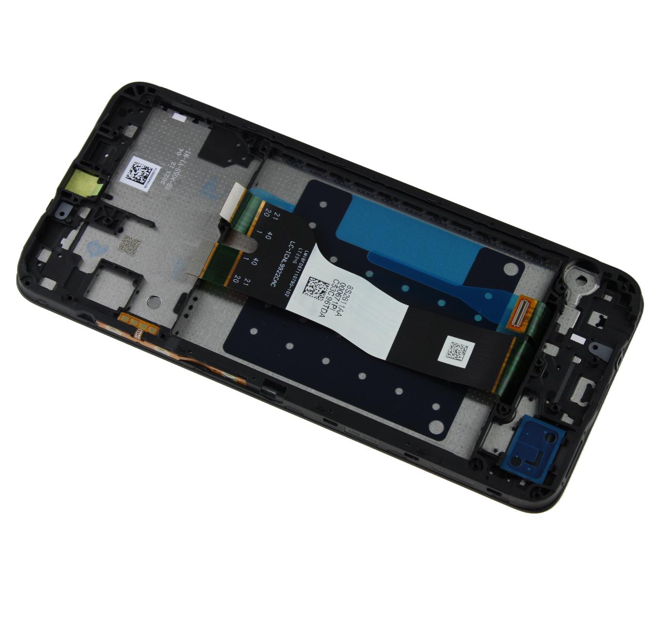 Oryginalny Wyświetlacz LCD + Ekran Dotykowy Samsung SM-A057 Galaxy A05s czarny