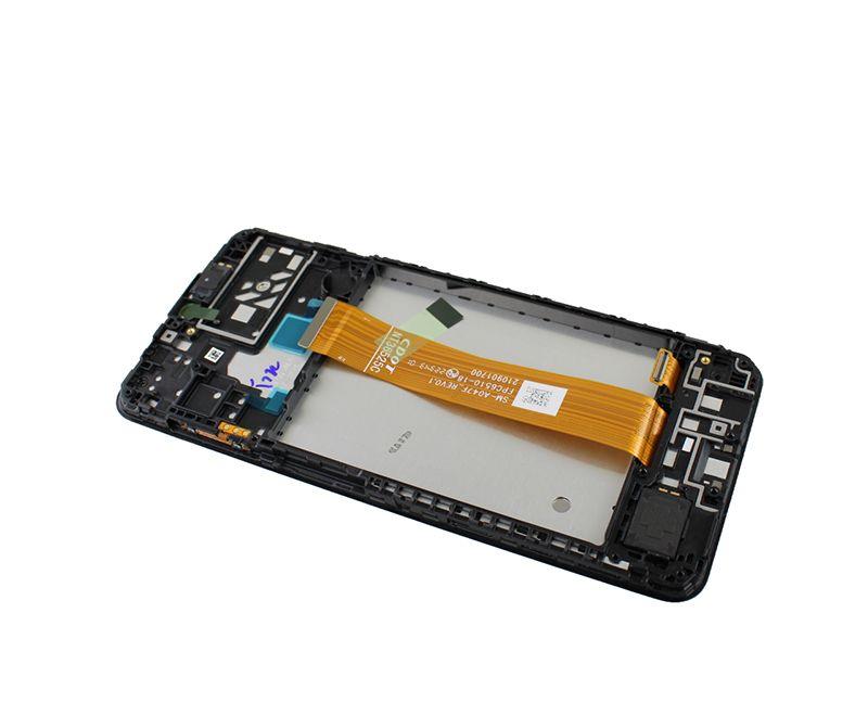 Oryginalny Wyświetlacz LCD + Ekran dotykowy Samsung SM-A047F Galaxy A04s 2022 - czarny (Wymieniona szyba)
