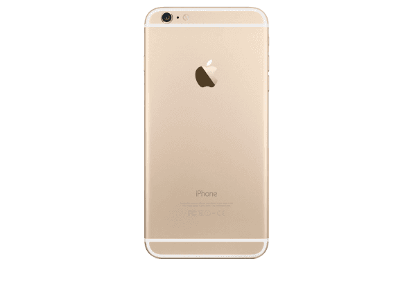 Battery cover iPhone 6s Plus gold with charger connector