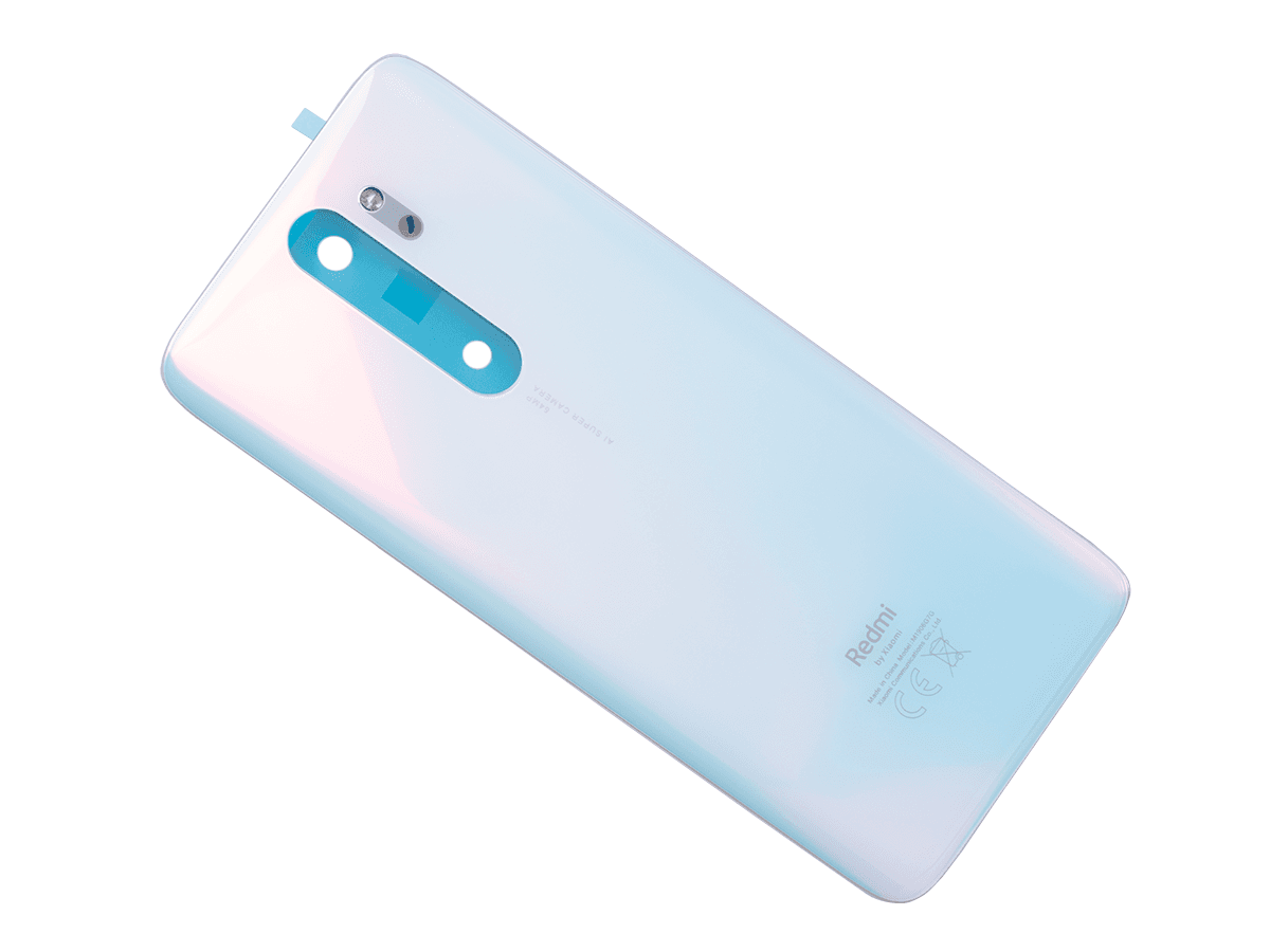 Originál kryt baterie Xiaomi Redmi Note 8 Pro bílý + lepení