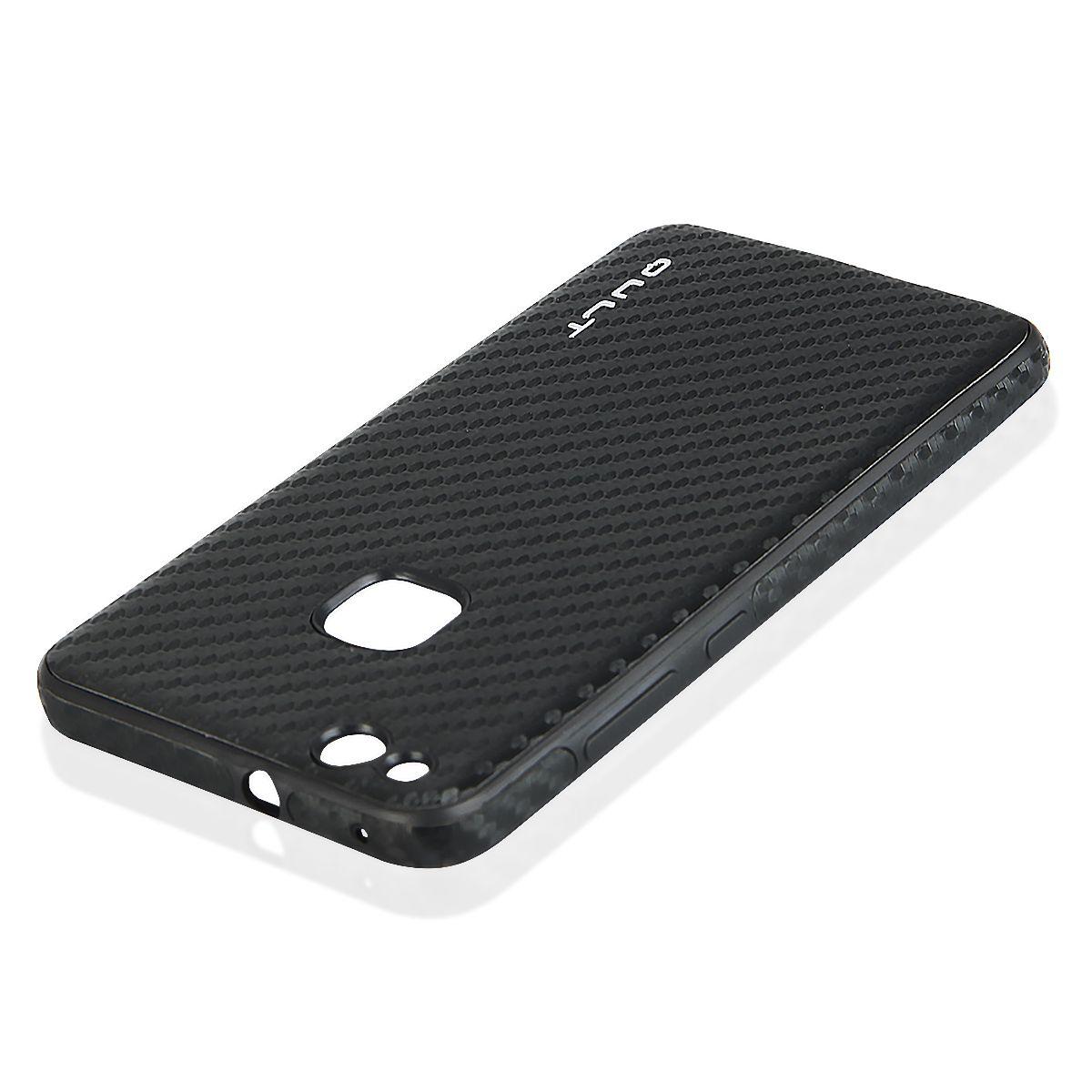 Back Case Qult Carbon Huawei P10 Lite black
