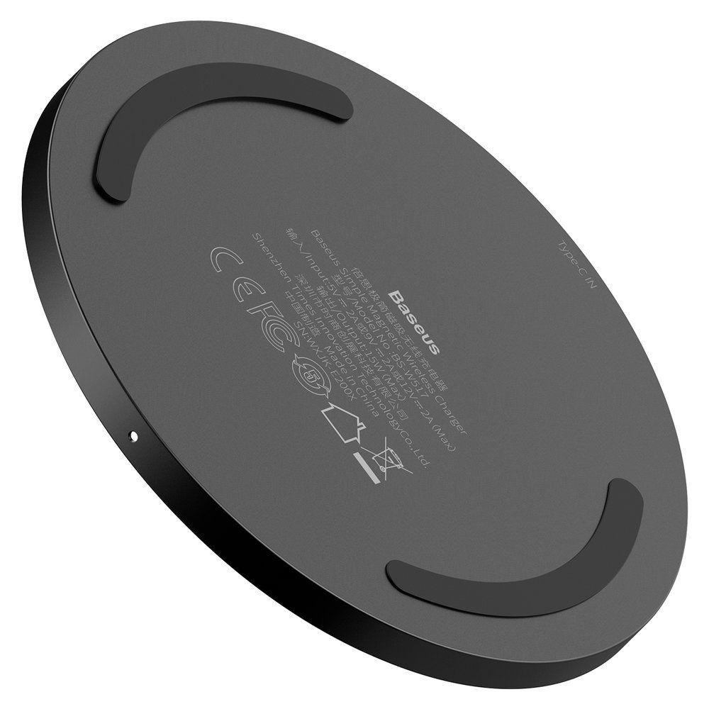 Baseus magnetyczna bezprzewodowa indukcyjna ładowarka Qi 15 W (kompatybilna z MagSafe do iPhone) (WXJK-E02)