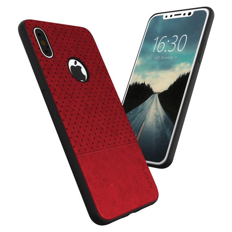 Back Case Qult Drop iPhone X red
