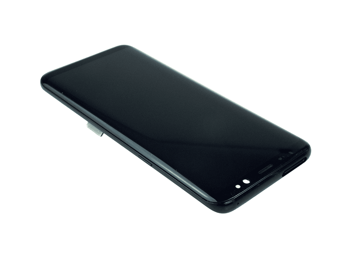 Oryginalny Wyświetlacz LCD + Ekran dotykowy Samsung SM-G950 Galaxy S8 Czarny (Wymieniona szyba)