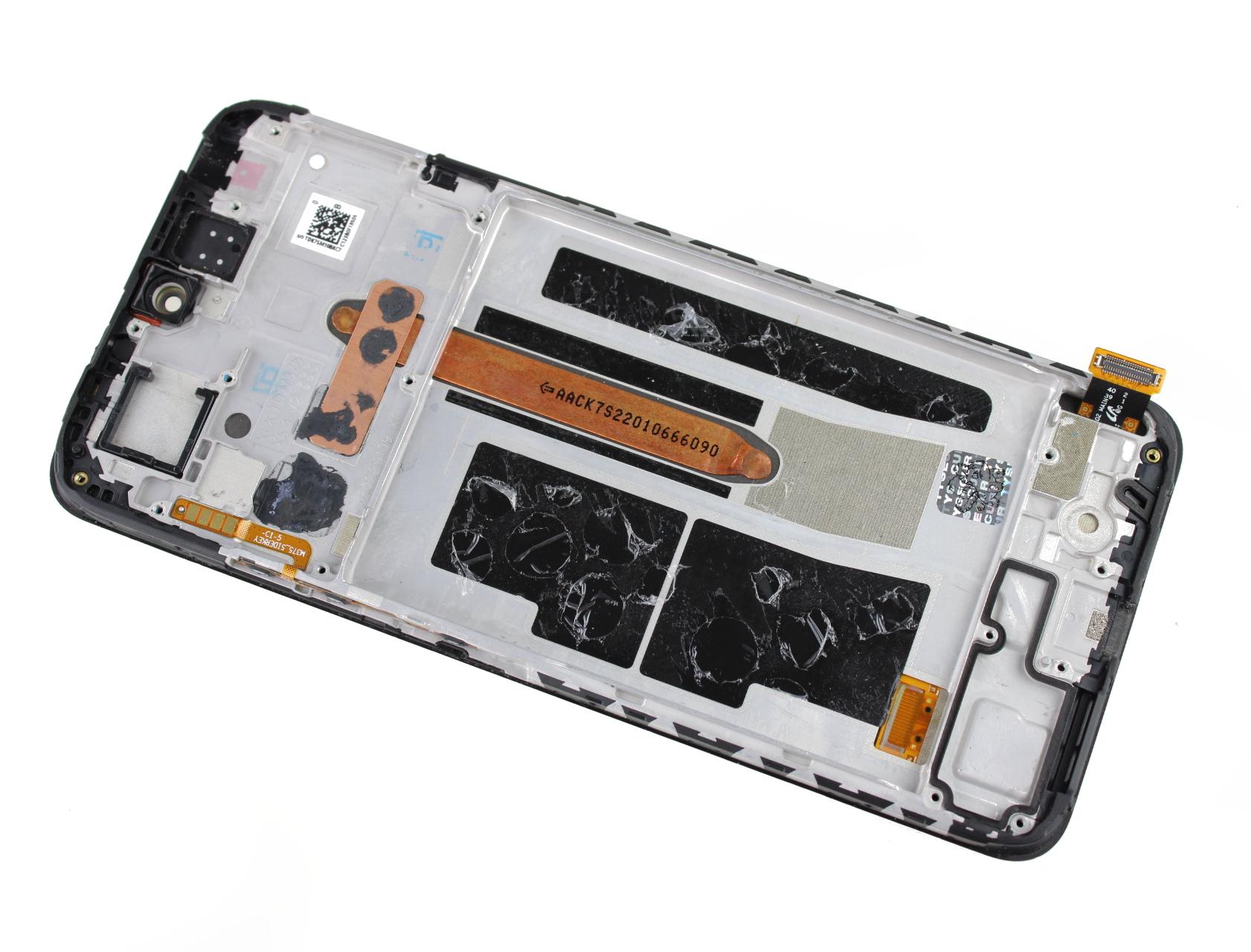 Oryginalny Wyświetlacz LCD + Ekran dotykowy Xiaomi Redmi Note 11S (Wymieniona szyba) - czarny