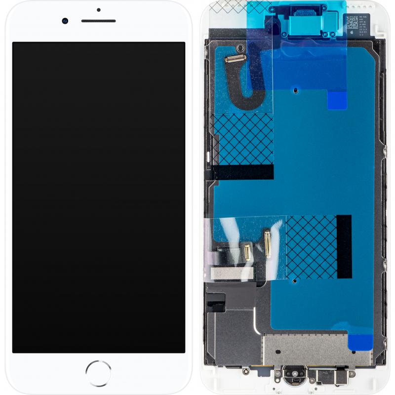 Oryginalny Wyświetlacz LCD + Ekran dotykowy iPhone 7 Plus biały (Service Pack)