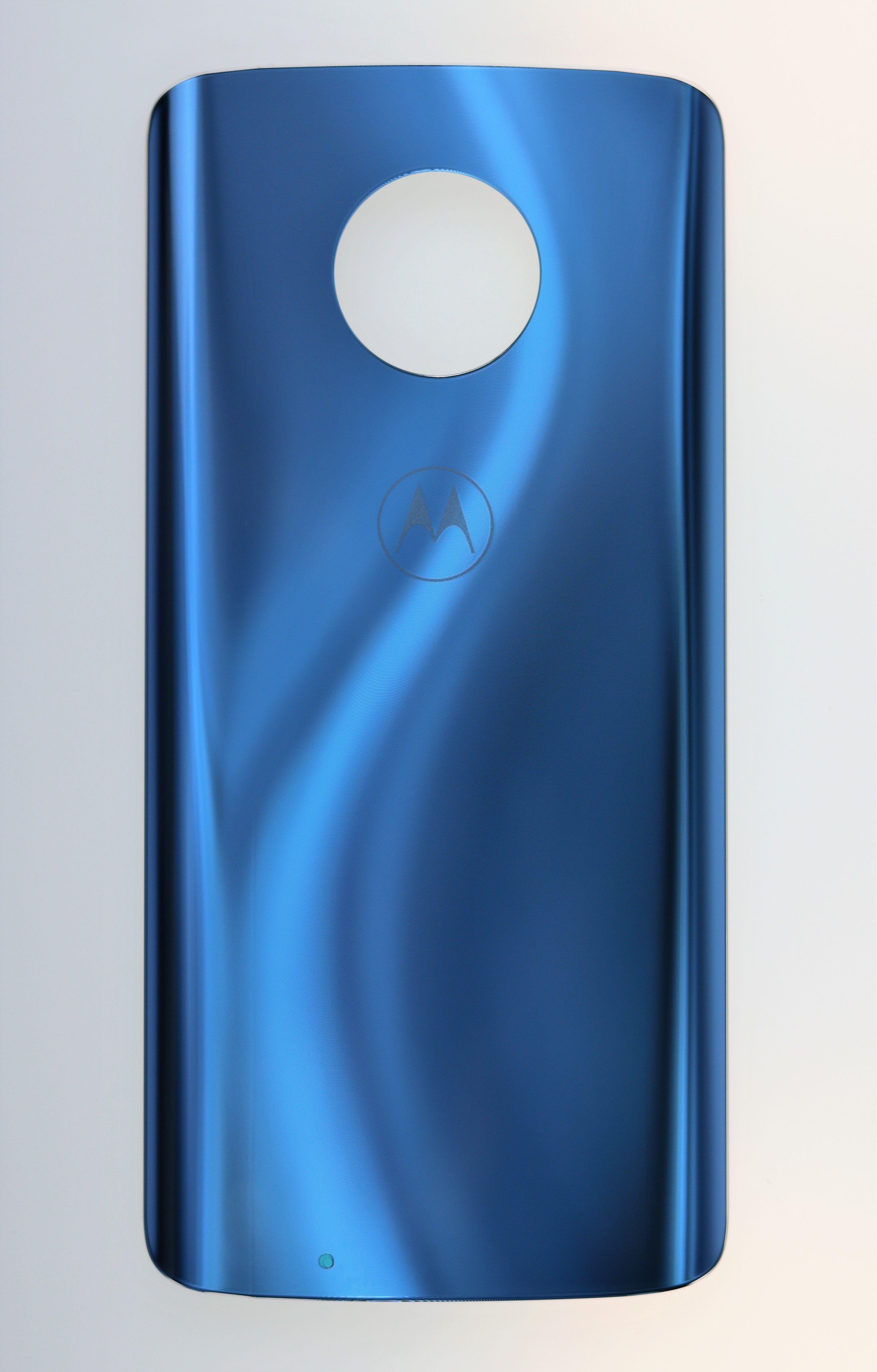 Battery cover Motorola Moto G6 blue