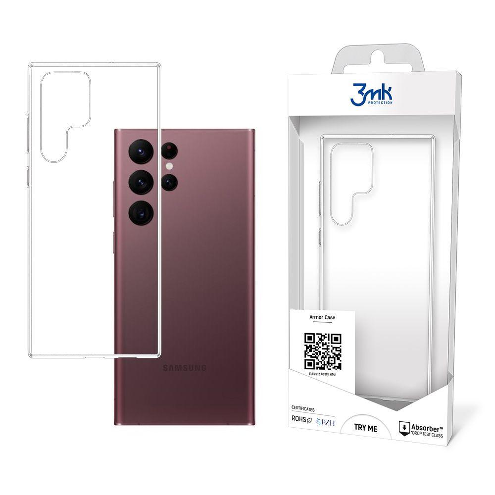 Nakładka Etui 3mk Armor Case (transparent) - Samsung Galaxy S22 Ultra