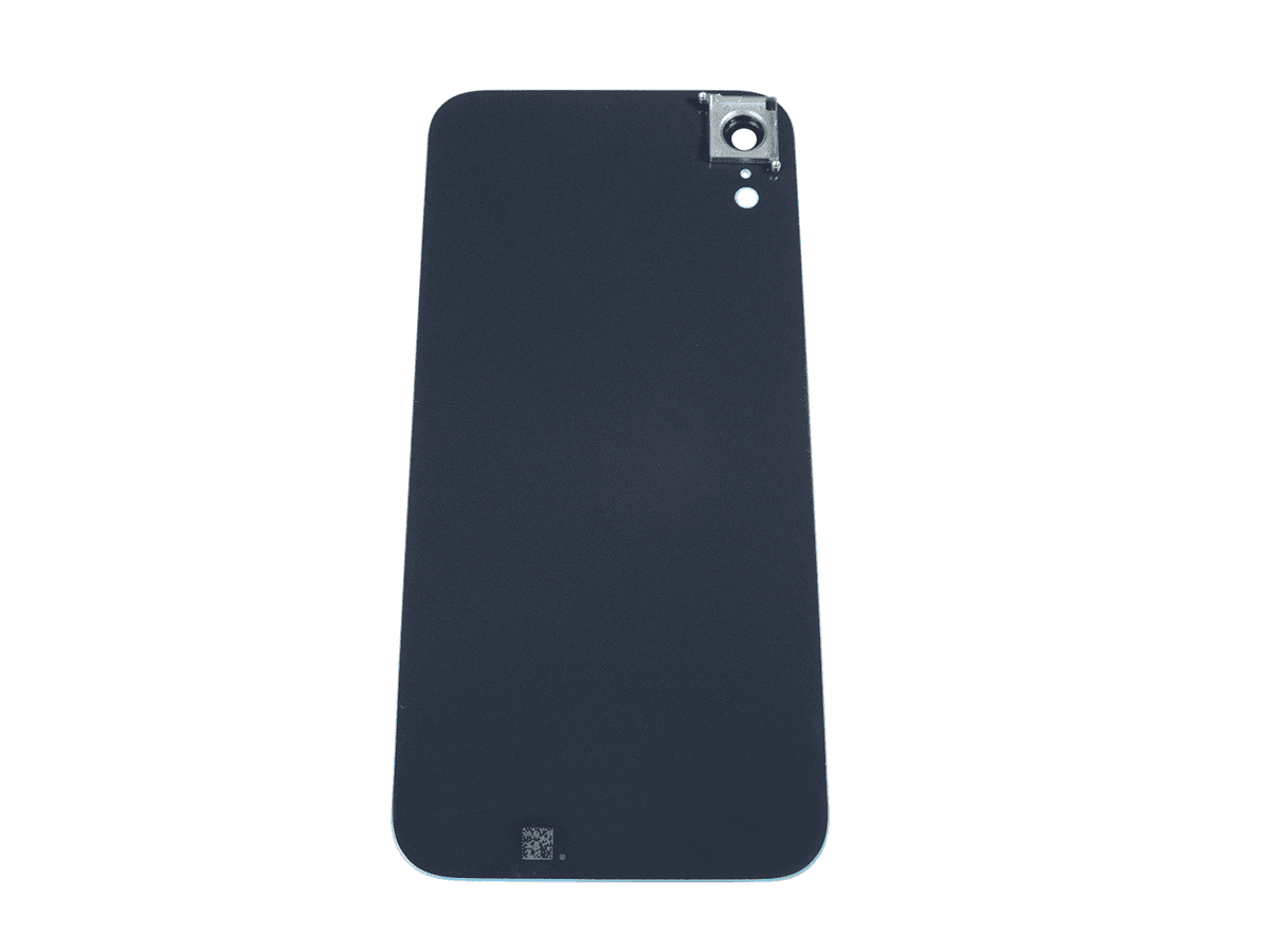 Battery cover iPhone XR + camera glass black