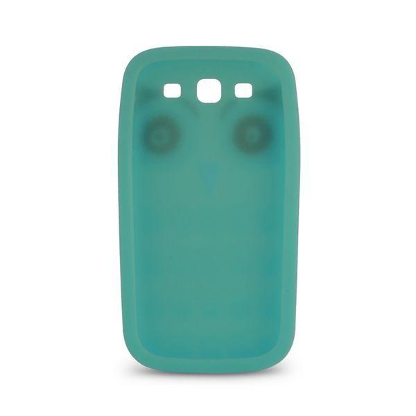 Silikonový obal Iphone 6/6s zelený animal 3d owl