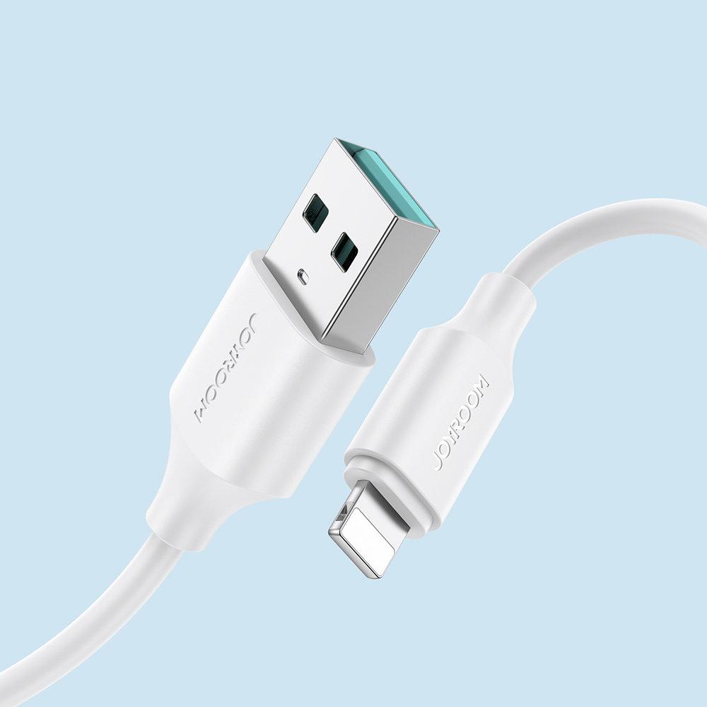Joyroom USB Charging / Data Cable - Lightning 2.4A 1m White (S-UL012A9)