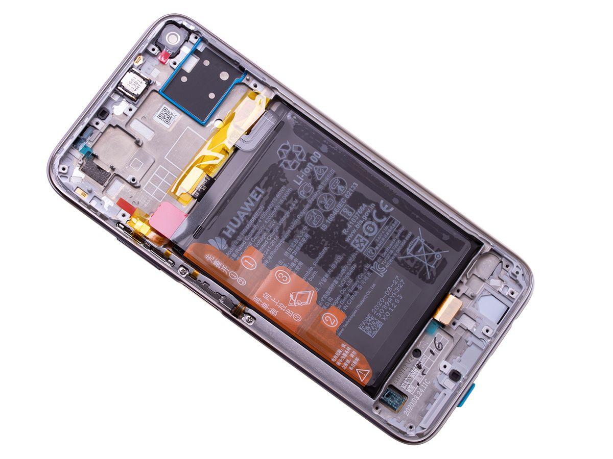 Originál LCD + Dotyková vrstva s baterii Huawei P40 Lite - Breathing Crystal