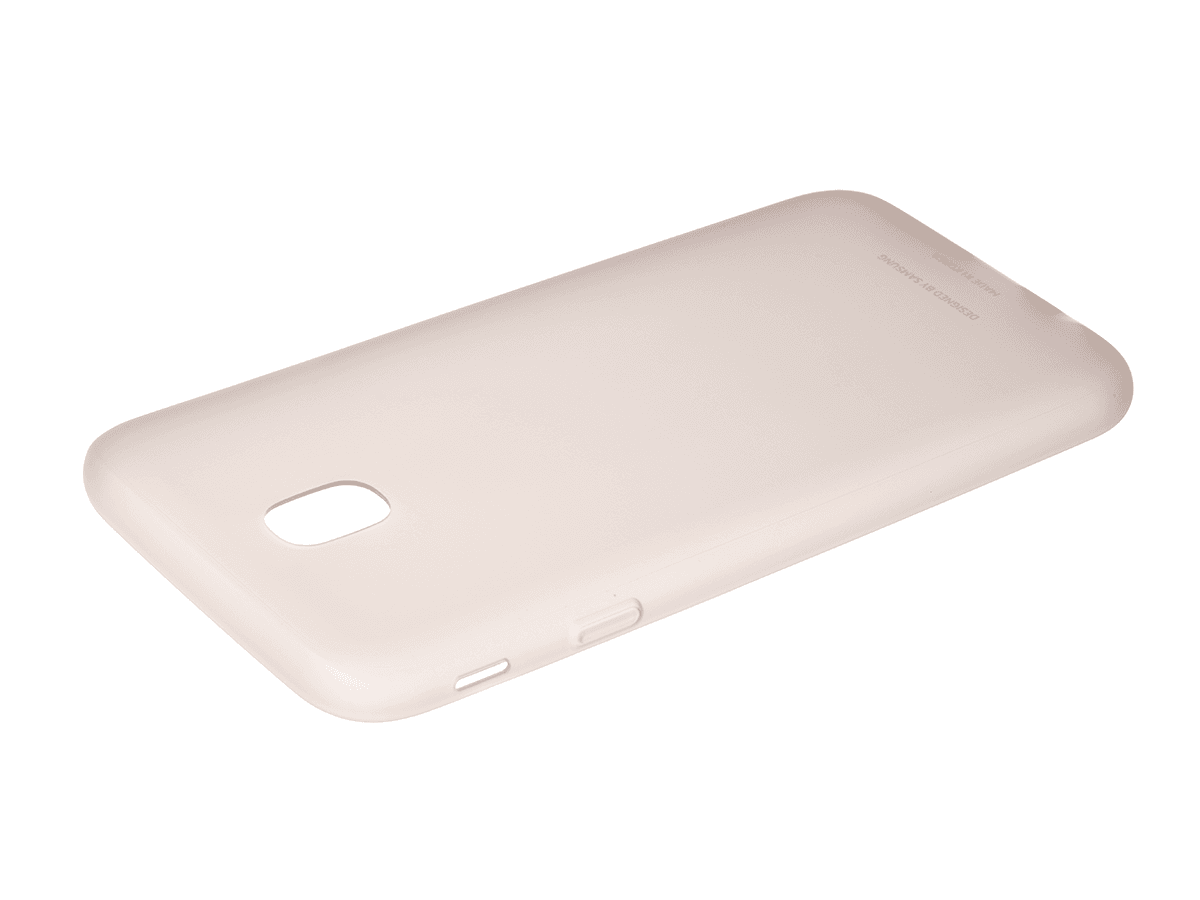 Oryginal Case Jelly Cover EF-AJ730TFEGWW Samsung SM-J730 Galaxy J7 (2017) - gold