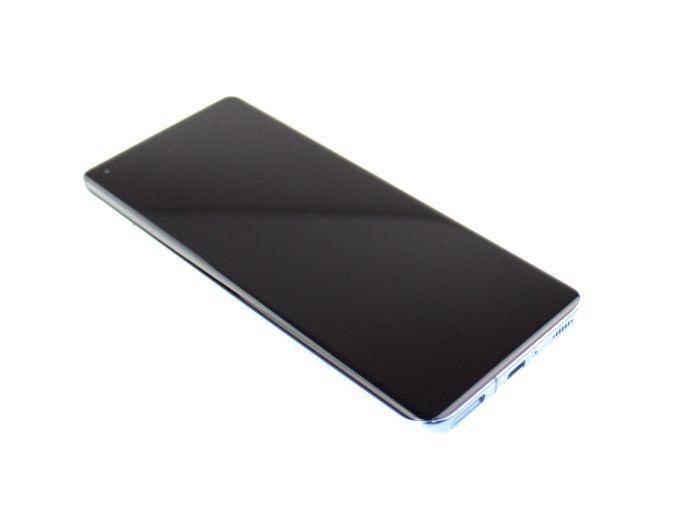 Original Front cover with touch screen and LCD display Xiaomi Mi 11 - blue