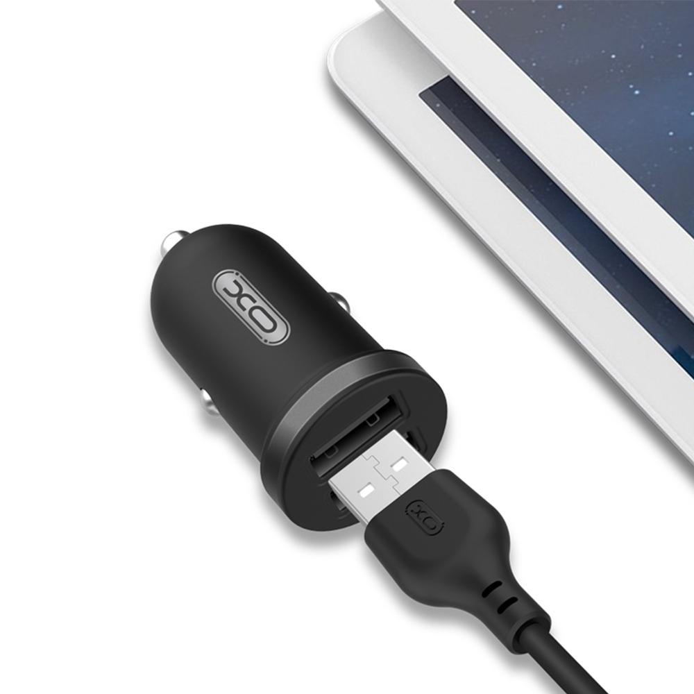 XO car charger CC18 2x USB 2,1A black