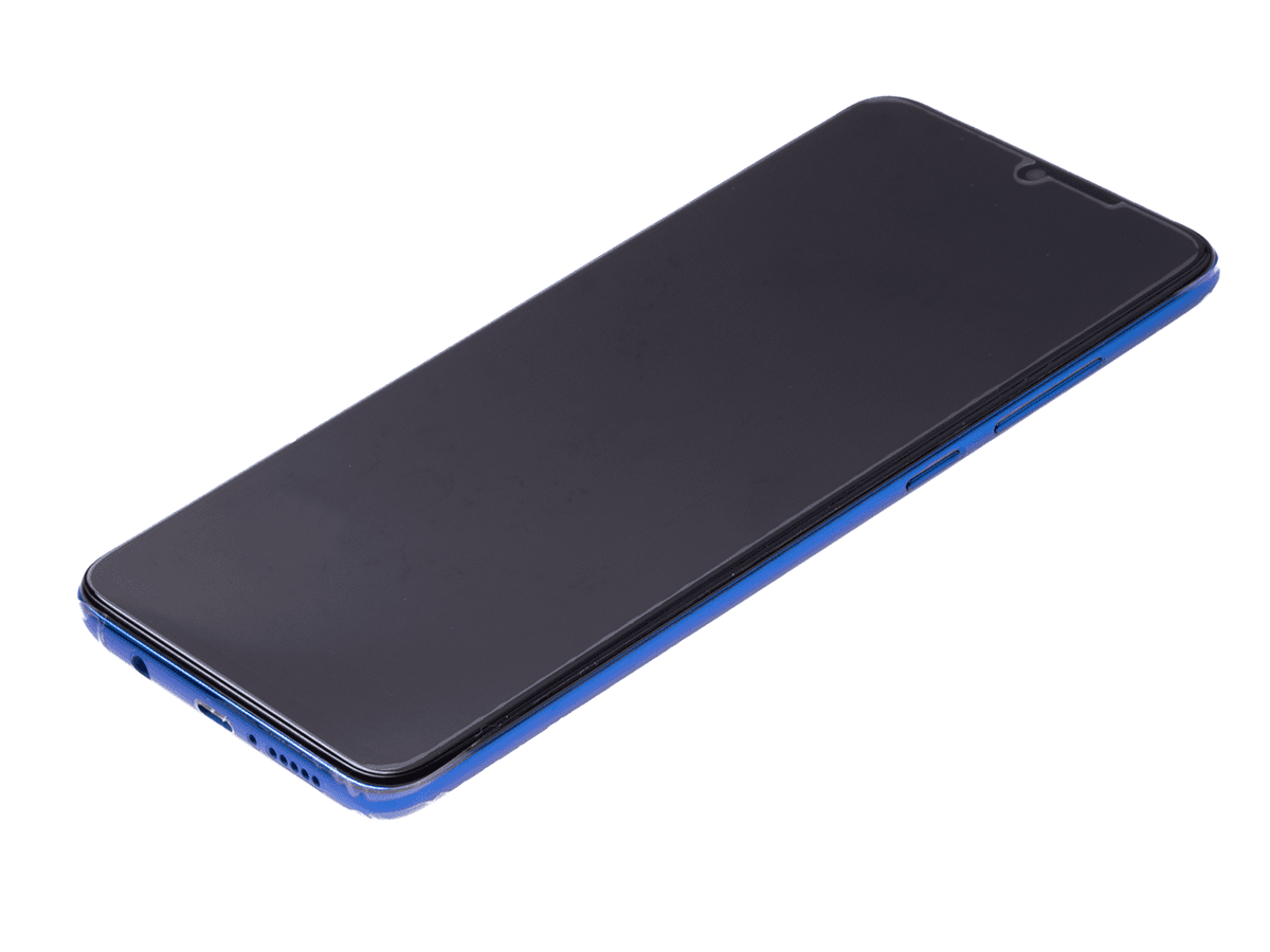 Oryginalny Wyświetlacz LCD + Ekran dotykowy Xiaomi Redmi Note 8 Pro - niebieski