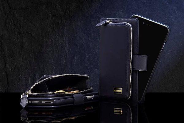 Genuine Leather Back Cover VETTI Samsung S7 EDGE G935 black