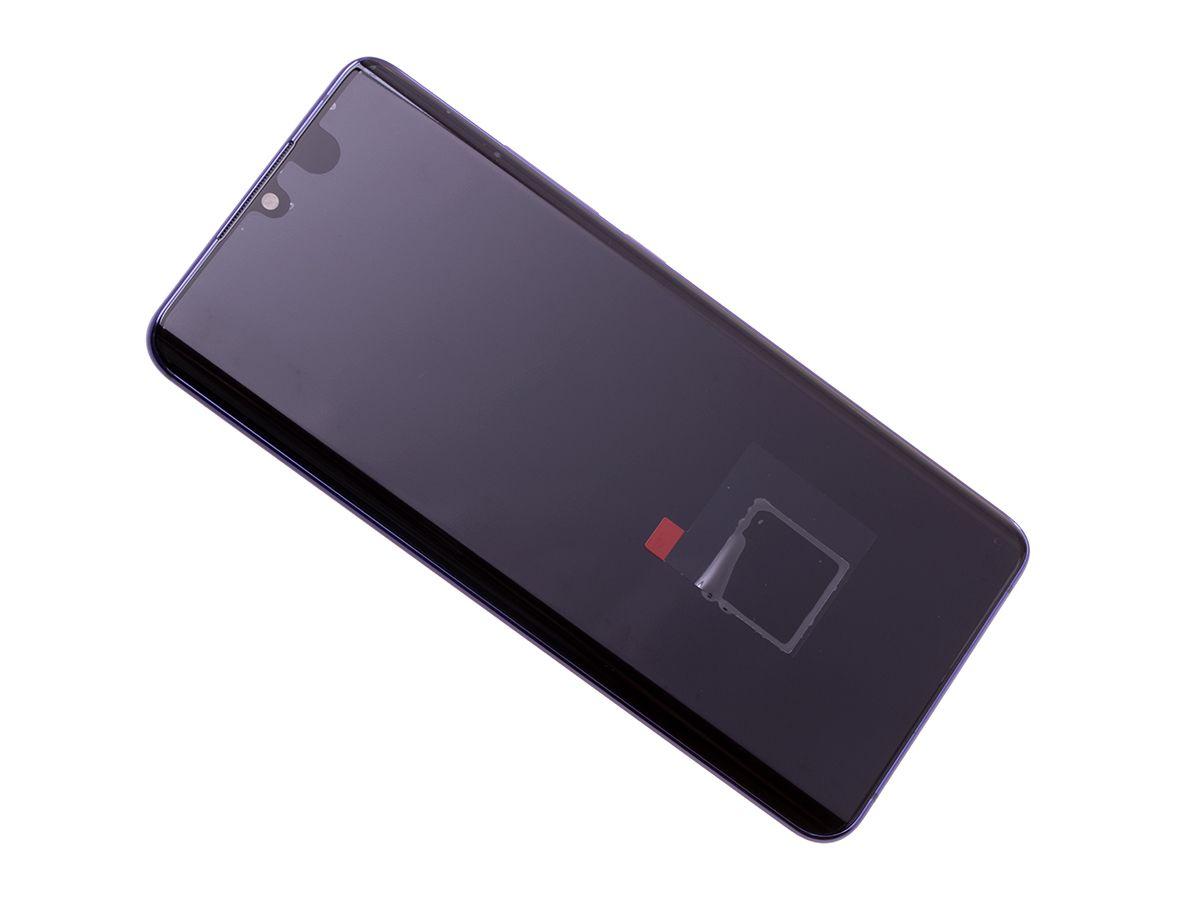 ORYGINALNY Wyświetlacz LCD + ekran dotykowy Xiaomi Mi Note 10 Lite - fioletowa