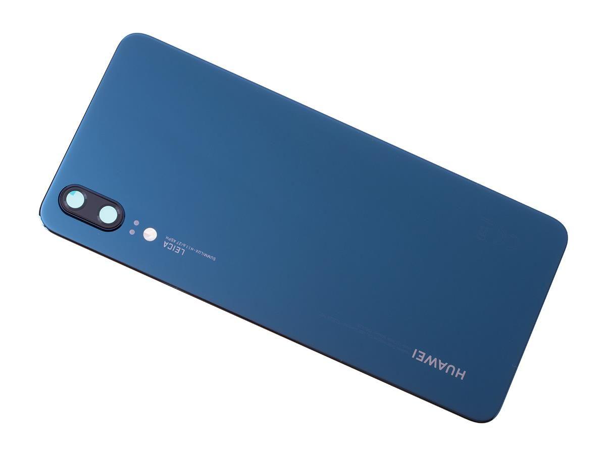 Originál kryt baterie Huawei P20 modrý demontovaný díl
