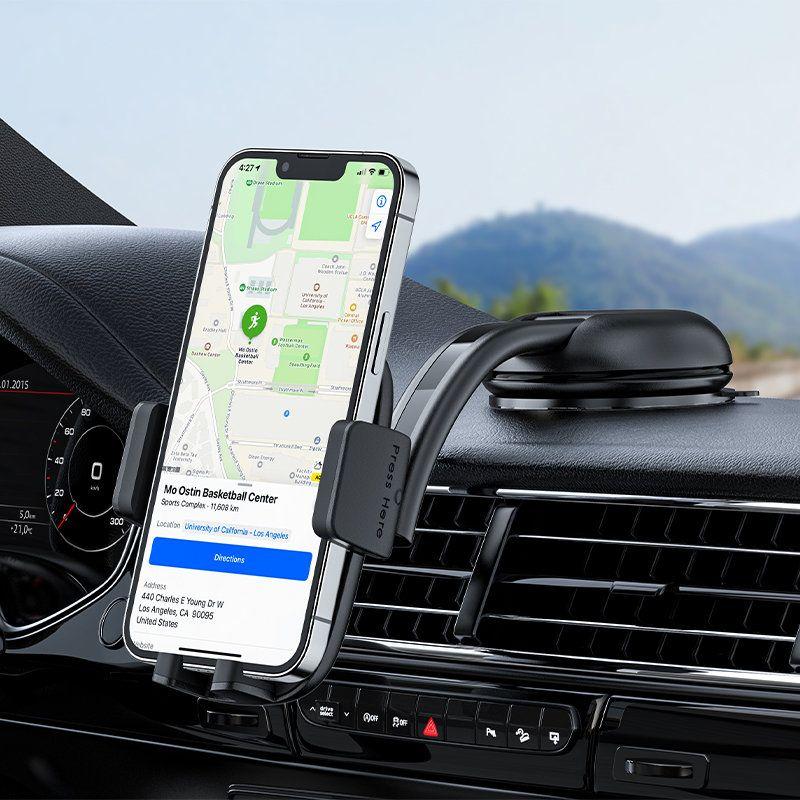 Acefast držák telefonu do auta pro kokpit a ventilační mřížku – černý D5