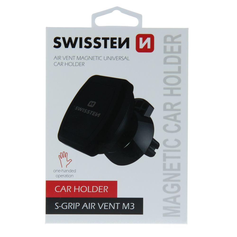 Swissten magnetický držák do auta do ventilační mřížky S-Grip Air Vent M3