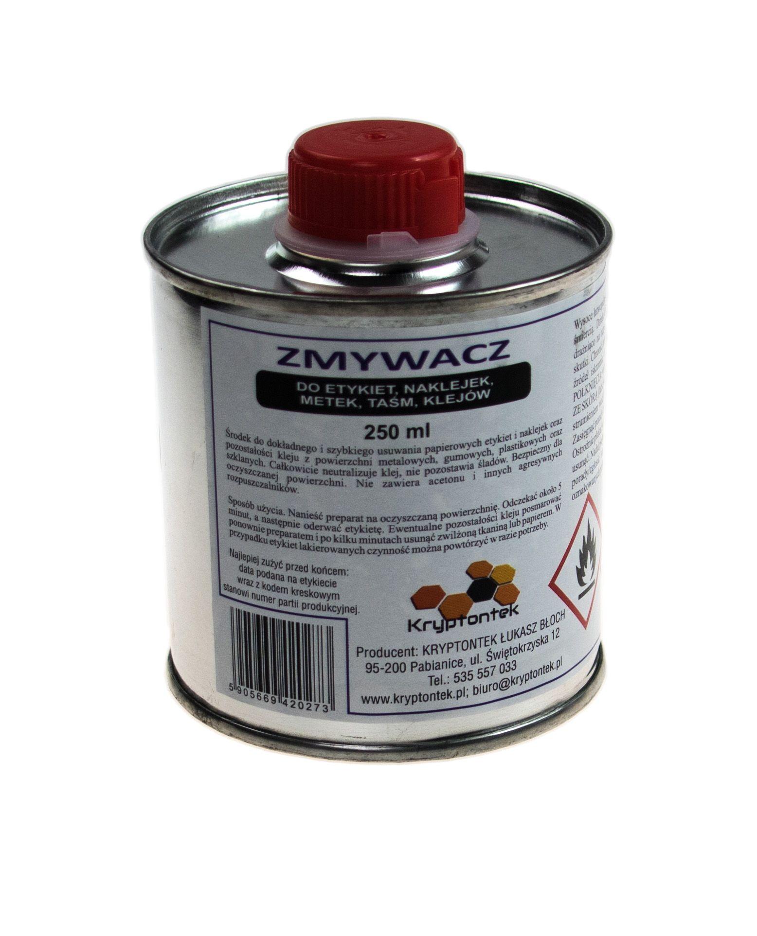 Remover for labels and glues 250ml