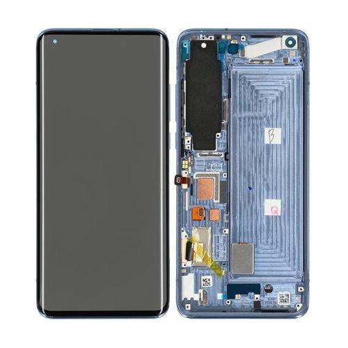 Original Front cover with touch screen and LCD display Xiaomi Mi 10 (Flex version 7) - grey