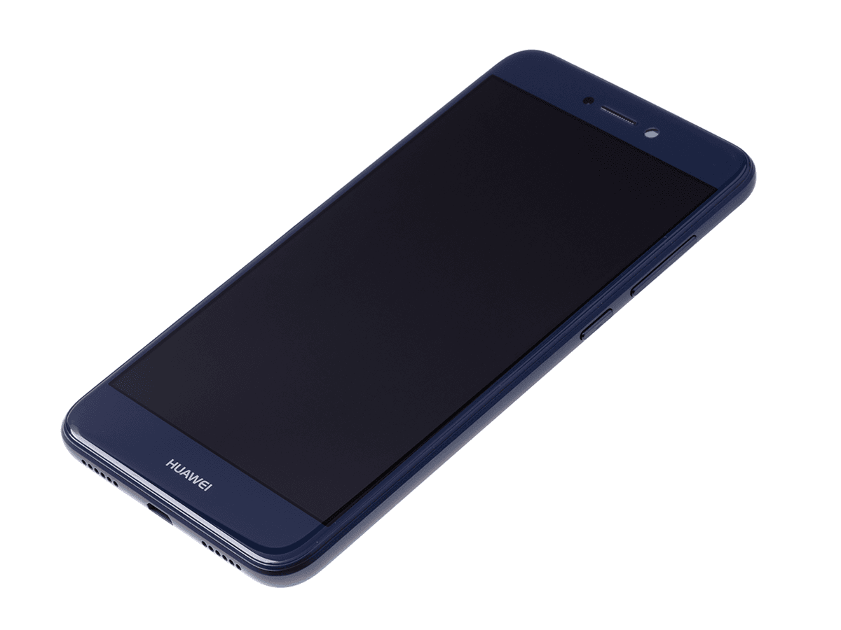 Front cover with touch screen and display Huawei P8 Lite (2017)/ P9 Lite (2017) - blue (original)