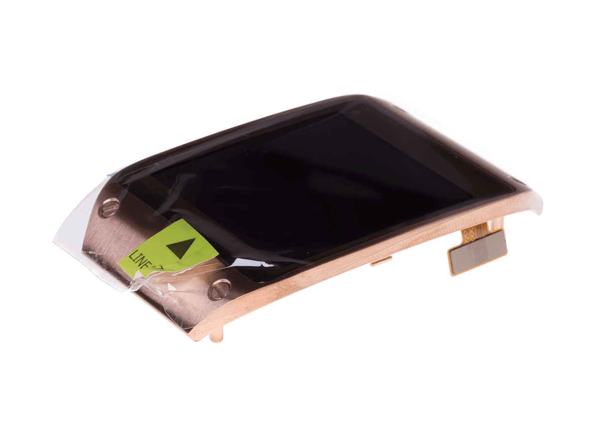 ORYGINALNY Wyświetlacz LCD + ekran dotykowy Samsung SM-V700 Galaxy Gear - złota