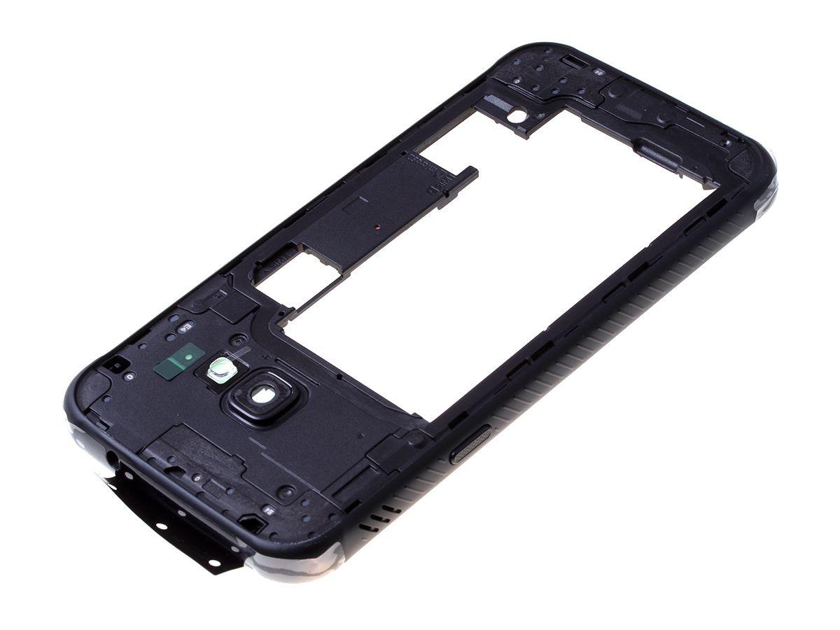 Original Middle cover Samsung SM-G398 Galaxy Xcover 4s - black