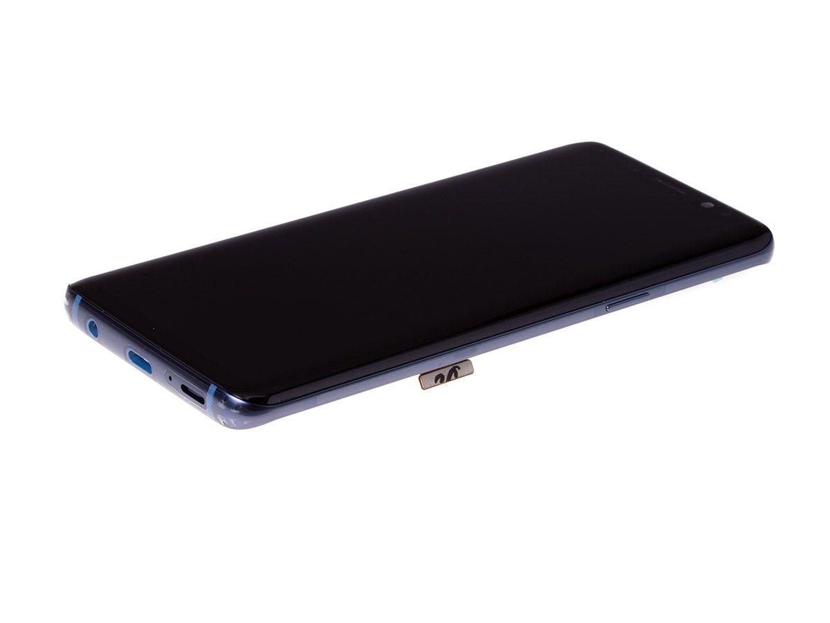 Originál LCD + Dotyková vrstva Samsung SM-G960 Galaxy S9/ SM-G960F/DS Galaxy S9 Dual SIM - modrý