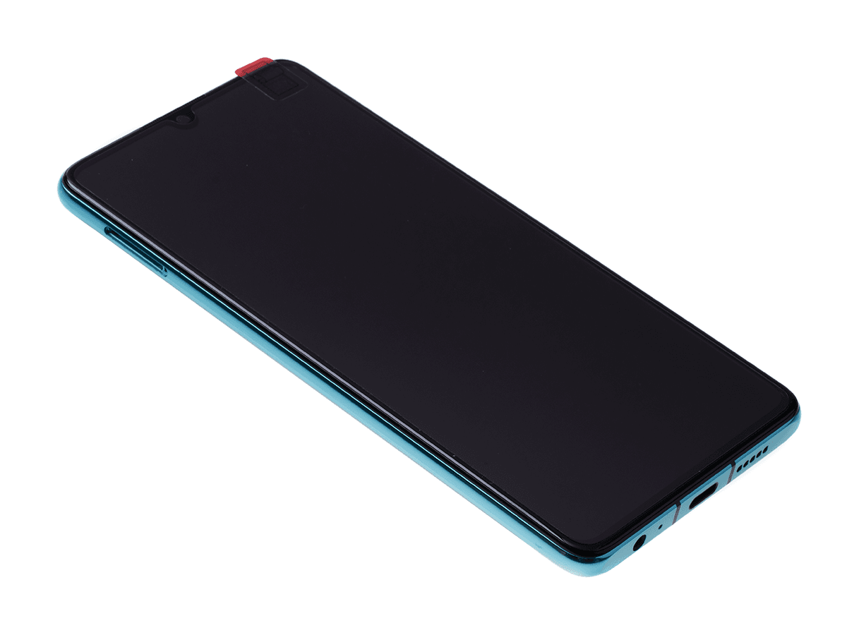 Oryginalny Wyświetlacz LCD + Ekran dotykowy Huawei P30 - Aurora Blue