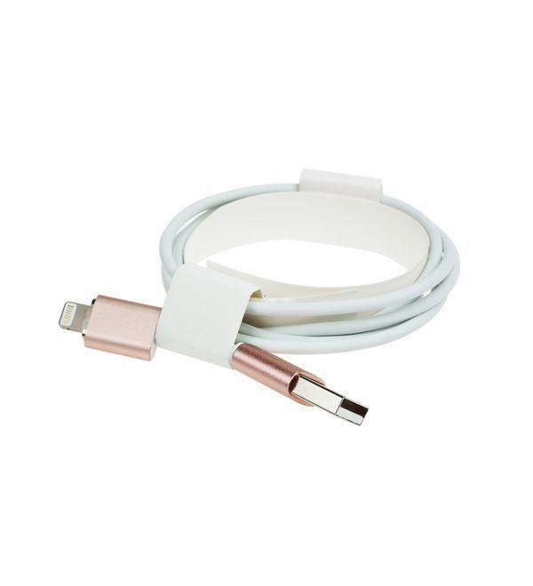 USB Kabel iPhone 5/6/7 růžový magnetický