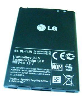 Oryginalna Bateria BL-44JH LG P700 Optimus L7/ E460 Optimus L5 II/ E455 Optimus L5 II Dual/ H410 Wine