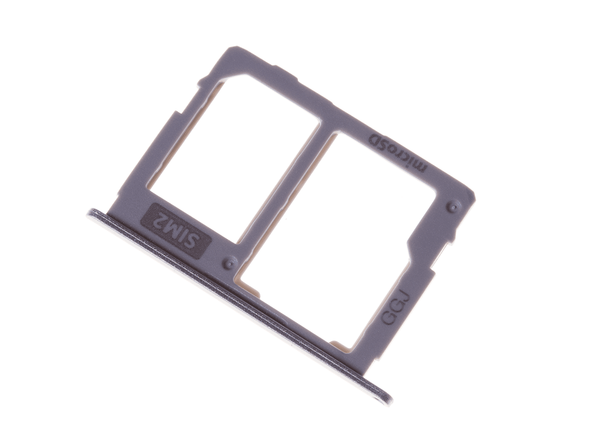 Original SIM card tray Samsung SM-J530 Galaxy J5 (2017)/ SM-J730F Galaxy J7 (2017) - silver
