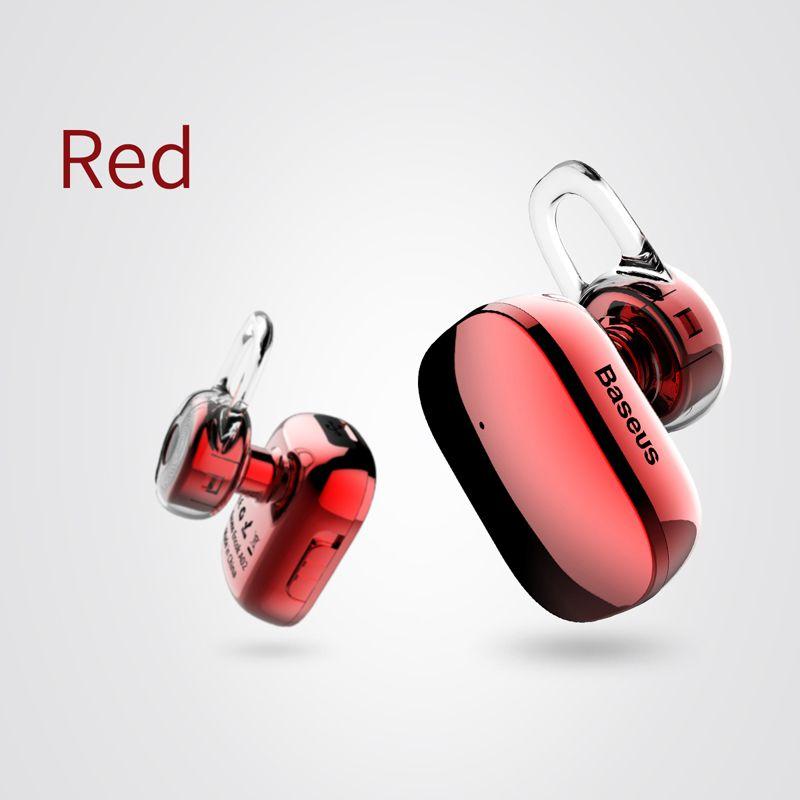 Bezdrátové sluchátko Baseus Encok Mini Wireless Earphone A02 červené