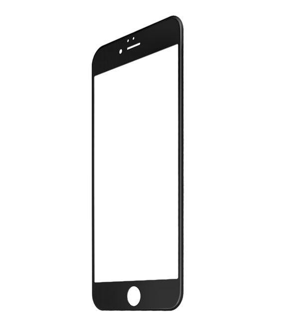 Glass foil  Baseus 0.23mm soft-edge iPhone 7 black