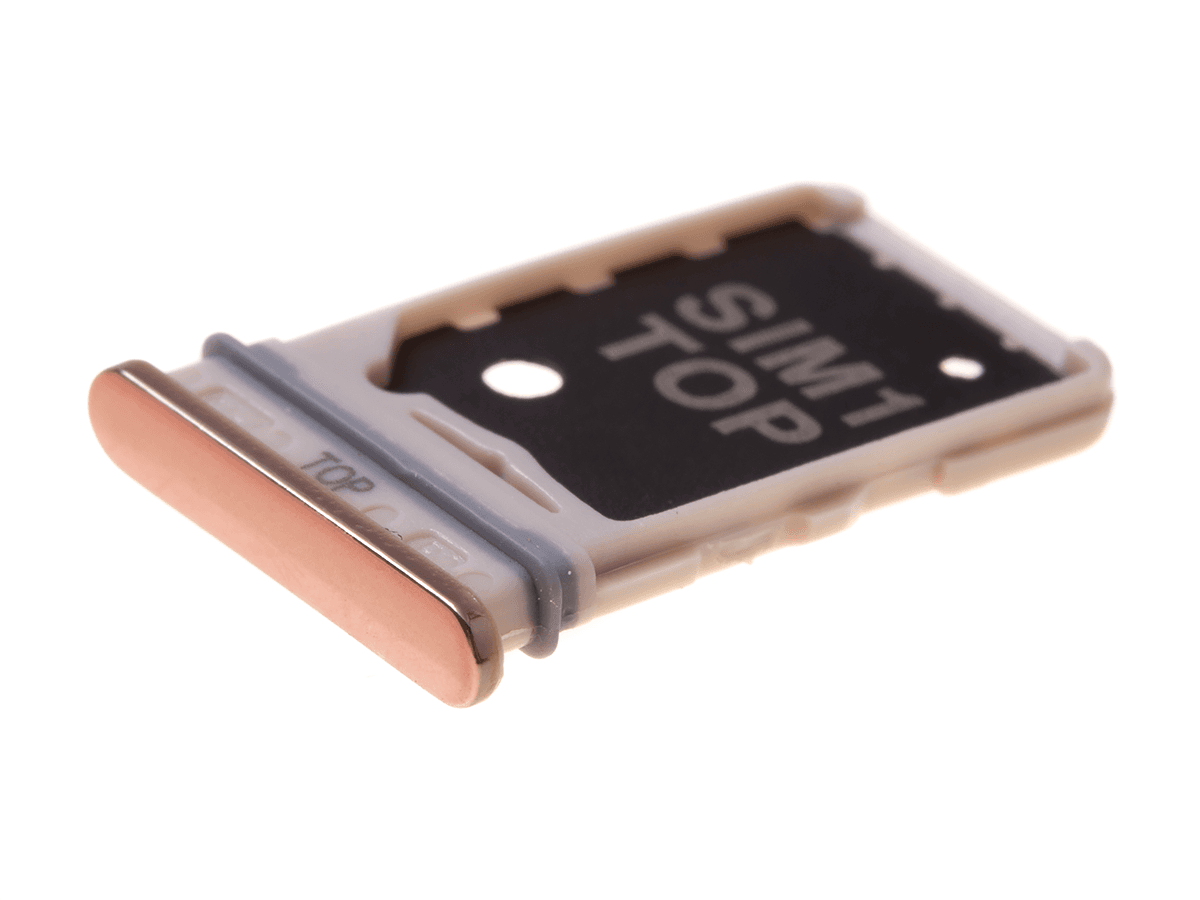 Originál slot SIM karty Samsung Galaxy A80 SM-A805 zlatý