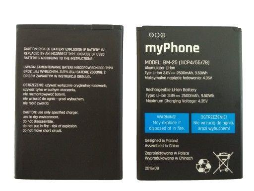 Originál baterie MyPhone BM-25 Magnus 2500 mAh