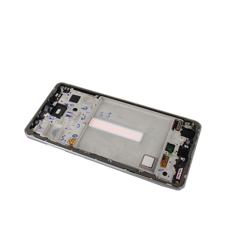 Oryginalny Wyświetlacz LCD + Ekran dotykowy Samsung SM-A528 Galaxy A52s 5G - Biały