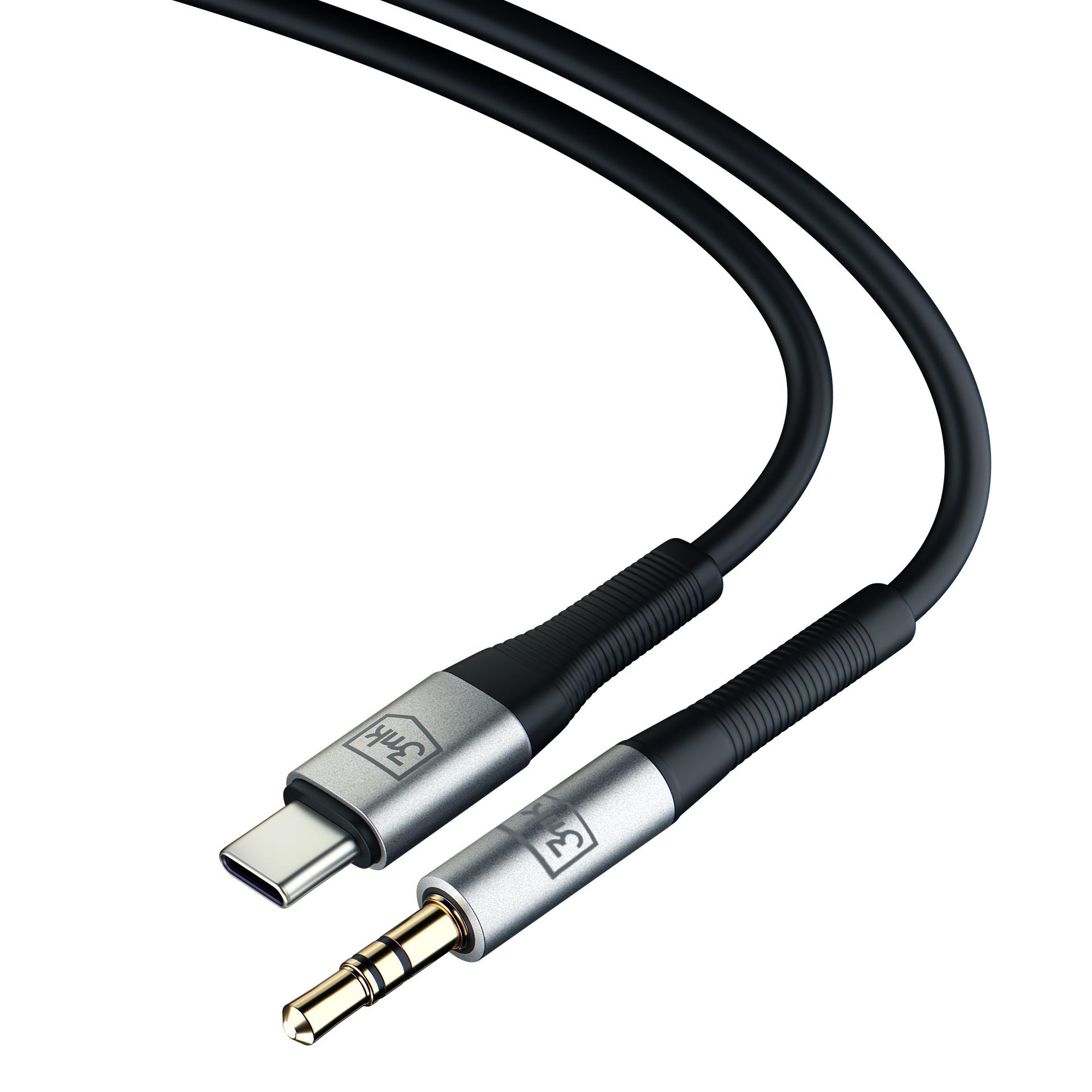 3mk AUX Cable USB-C - Jack 3,5 mm